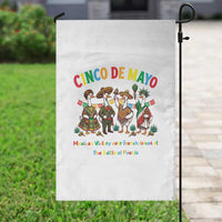 Cinco de Mayo Mexican Victory Garden Flag Silly Goose Festive Heritage Puebla Battle 1862