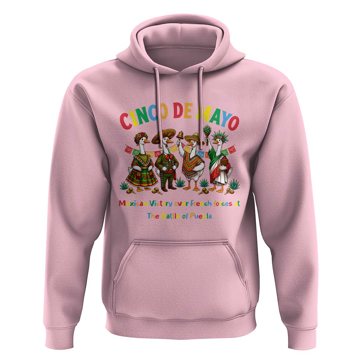 Cinco de Mayo Mexican Victory Hoodie Silly Goose Festive Heritage Puebla Battle 1862