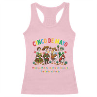 Cinco de Mayo Mexican Victory Racerback Tank Top Silly Goose Festive Heritage Puebla Battle 1862