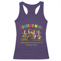 Cinco de Mayo Mexican Victory Racerback Tank Top Silly Goose Festive Heritage Puebla Battle 1862