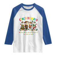 Cinco de Mayo Mexican Victory Raglan Shirt Silly Goose Festive Heritage Puebla Battle 1862