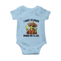 Cinco De Drinko Margarita Baby Onesie Funny Drinking Lizard Cinco De Mayo Fiesta