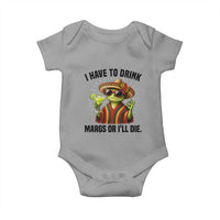 Cinco De Drinko Margarita Baby Onesie Funny Drinking Lizard Cinco De Mayo Fiesta