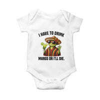 Cinco De Drinko Margarita Baby Onesie Funny Drinking Lizard Cinco De Mayo Fiesta