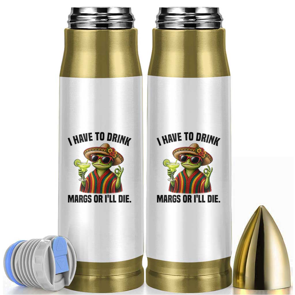 Cinco De Drinko Margarita Bullet Tumbler Funny Drinking Lizard Cinco De Mayo Fiesta