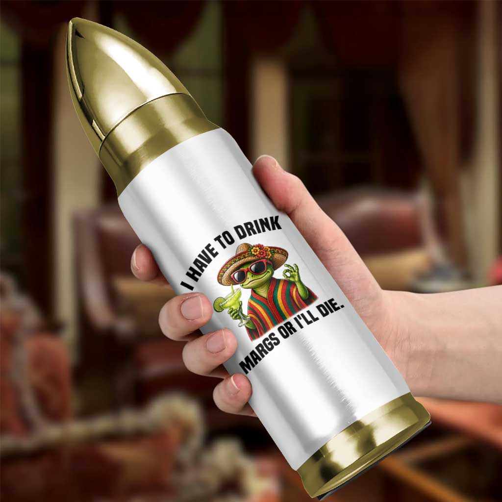 Cinco De Drinko Margarita Bullet Tumbler Funny Drinking Lizard Cinco De Mayo Fiesta