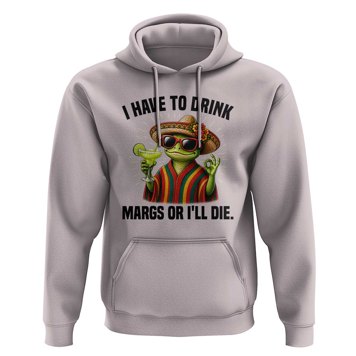 Cinco De Drinko Margarita Hoodie Funny Drinking Lizard Cinco De Mayo Fiesta