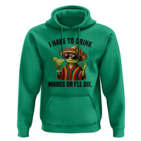 Cinco De Drinko Margarita Hoodie Funny Drinking Lizard Cinco De Mayo Fiesta