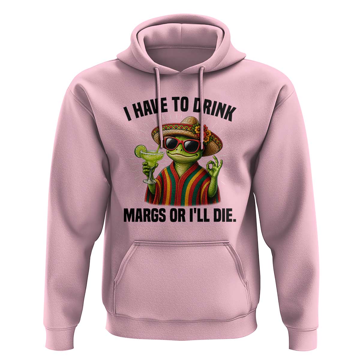 Cinco De Drinko Margarita Hoodie Funny Drinking Lizard Cinco De Mayo Fiesta