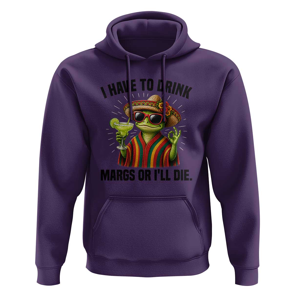 Cinco De Drinko Margarita Hoodie Funny Drinking Lizard Cinco De Mayo Fiesta