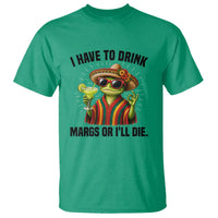 Cinco De Drinko Margarita T Shirt Funny Drinking Lizard Cinco De Mayo Fiesta