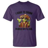 Cinco De Drinko Margarita T Shirt Funny Drinking Lizard Cinco De Mayo Fiesta