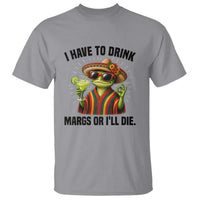 Cinco De Drinko Margarita T Shirt Funny Drinking Lizard Cinco De Mayo Fiesta