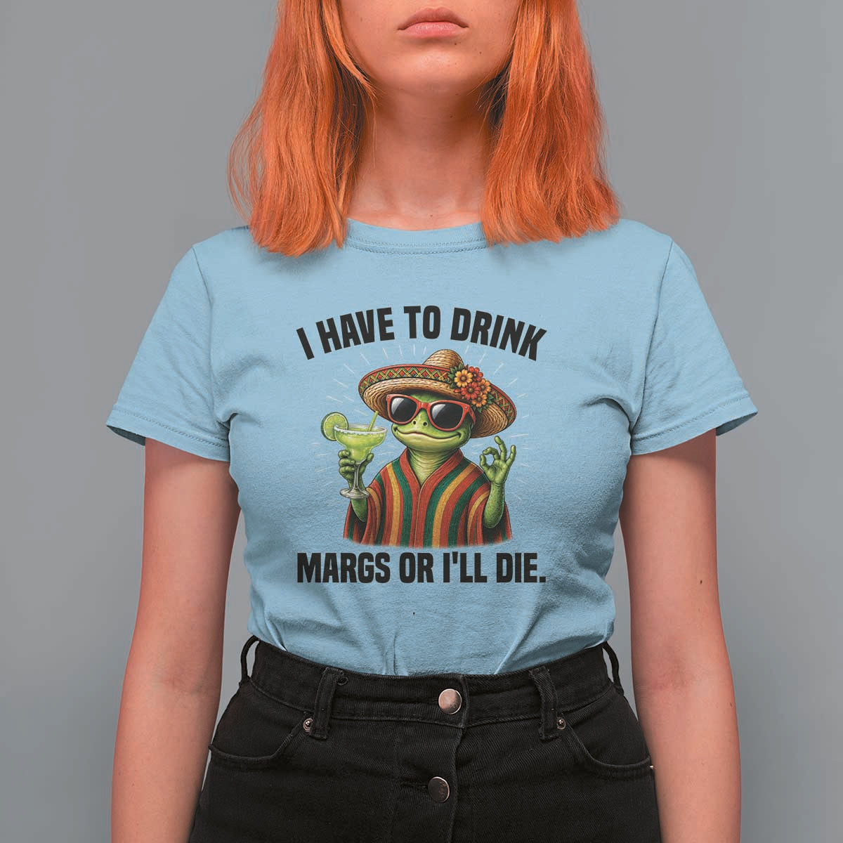 Cinco De Drinko Margarita T Shirt For Women Funny Drinking Lizard Cinco De Mayo Fiesta