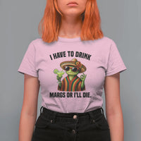 Cinco De Drinko Margarita T Shirt For Women Funny Drinking Lizard Cinco De Mayo Fiesta