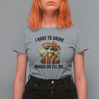 Cinco De Drinko Margarita T Shirt For Women Funny Drinking Lizard Cinco De Mayo Fiesta