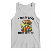Cinco De Drinko Margarita Tank Top Funny Drinking Lizard Cinco De Mayo Fiesta