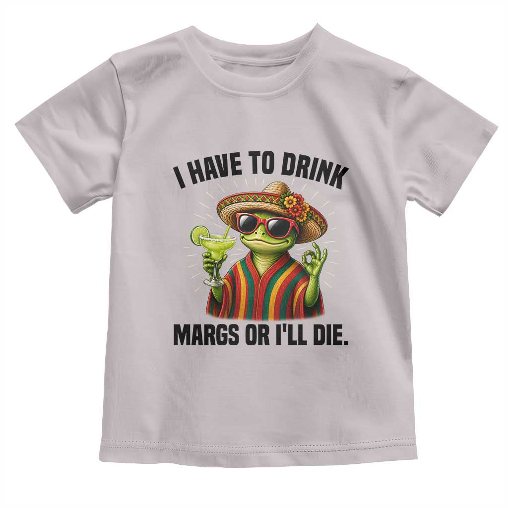 Cinco De Drinko Margarita Toddler T Shirt Funny Drinking Lizard Cinco De Mayo Fiesta