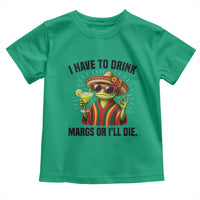 Cinco De Drinko Margarita Toddler T Shirt Funny Drinking Lizard Cinco De Mayo Fiesta