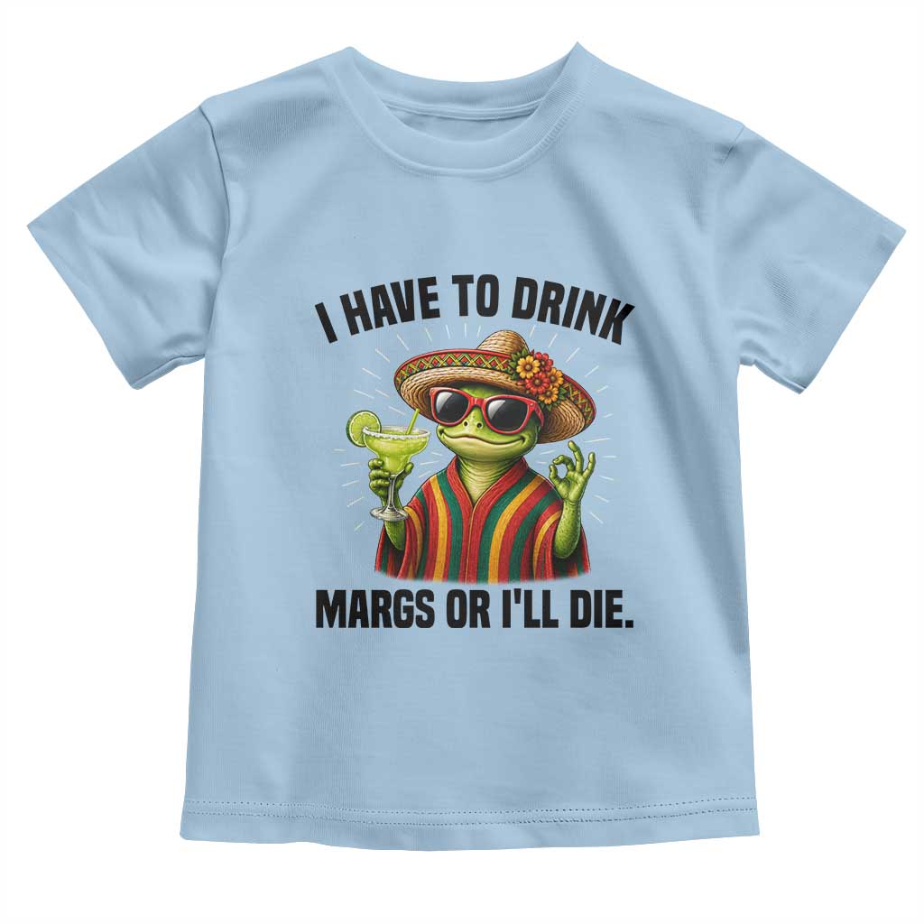Cinco De Drinko Margarita Toddler T Shirt Funny Drinking Lizard Cinco De Mayo Fiesta