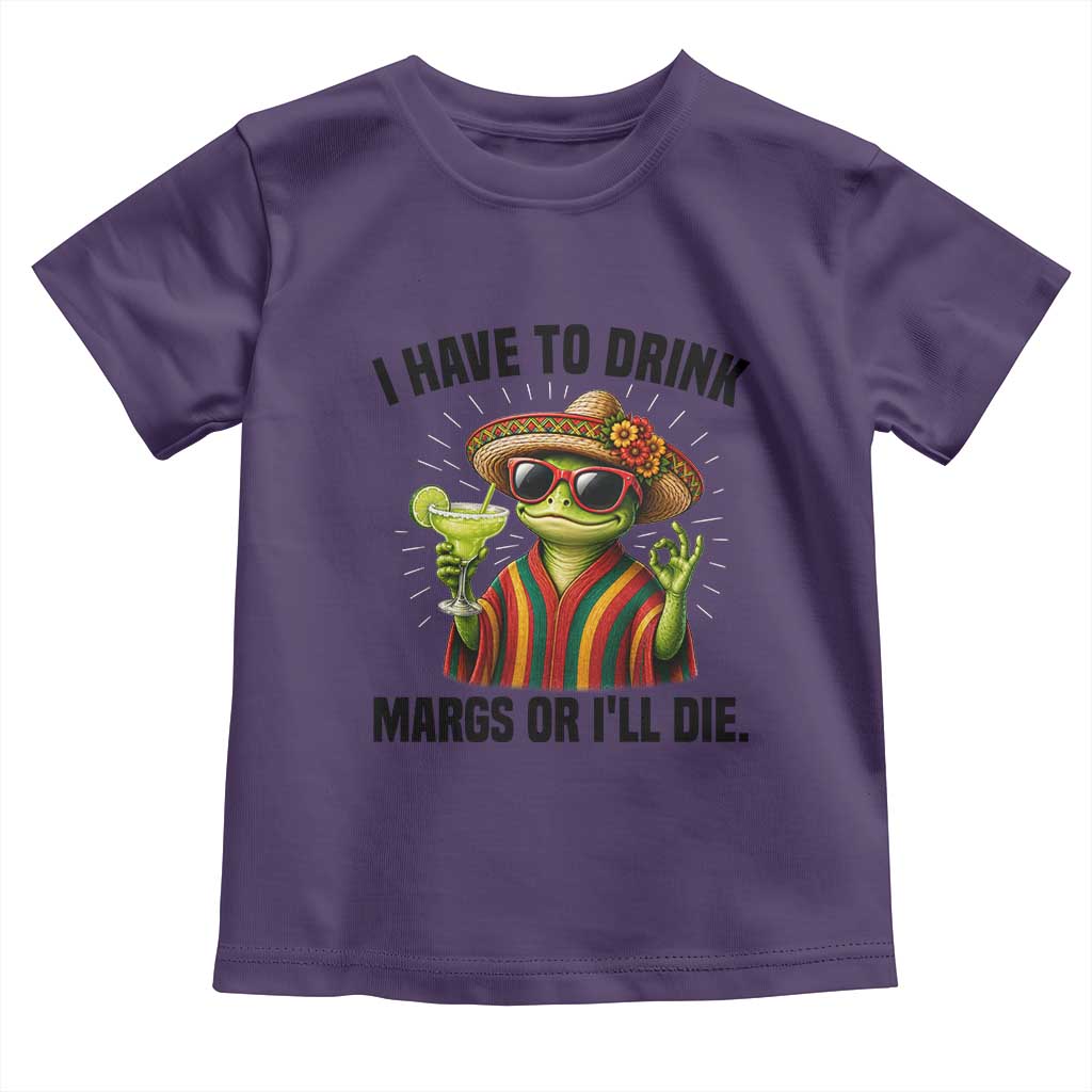 Cinco De Drinko Margarita Toddler T Shirt Funny Drinking Lizard Cinco De Mayo Fiesta