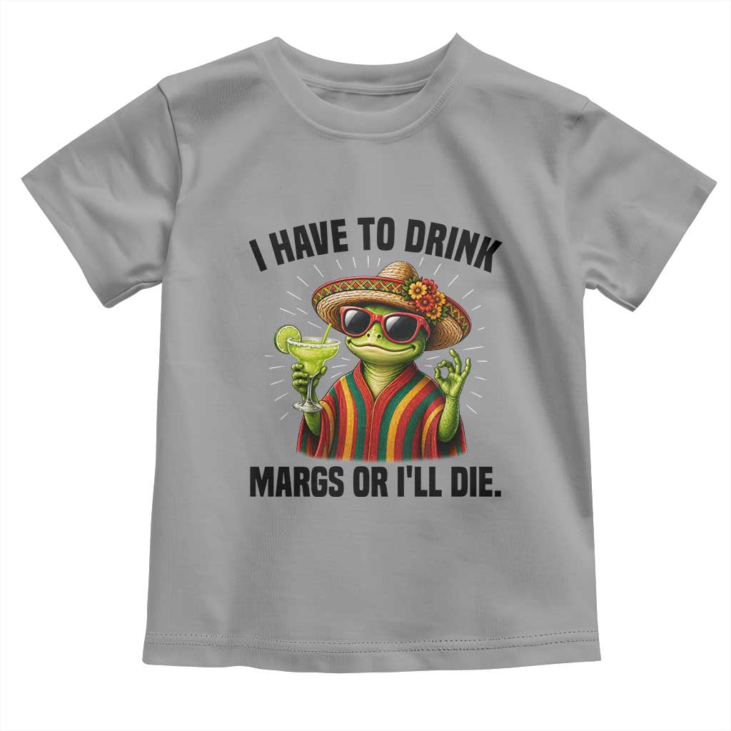 Cinco De Drinko Margarita Toddler T Shirt Funny Drinking Lizard Cinco De Mayo Fiesta