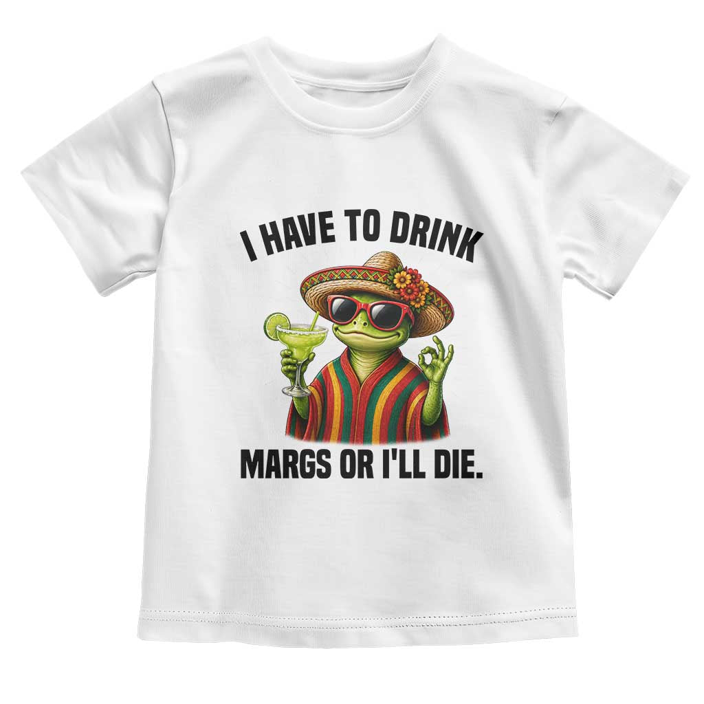 Cinco De Drinko Margarita Toddler T Shirt Funny Drinking Lizard Cinco De Mayo Fiesta