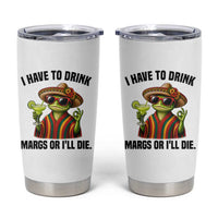 Cinco De Drinko Margarita Tumbler Cup Funny Drinking Lizard Cinco De Mayo Fiesta