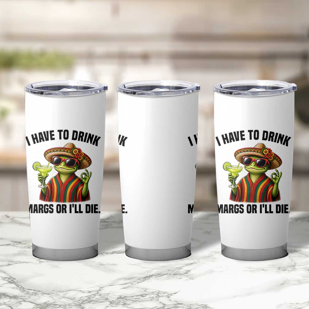Cinco De Drinko Margarita Tumbler Cup Funny Drinking Lizard Cinco De Mayo Fiesta