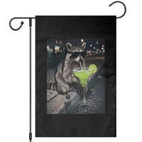 Margarita Cocktail Garden Flag Funny Raccoon Mexican Food Meme