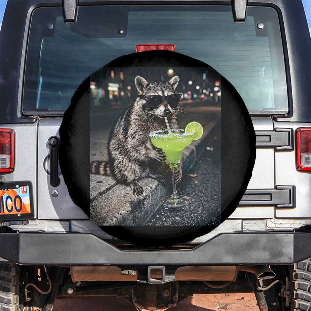 Margarita Cocktail Spare Tire Cover Funny Raccoon Mexican Food Meme