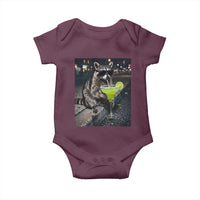 Margarita Cocktail Baby Onesie Funny Raccoon Mexican Food Meme
