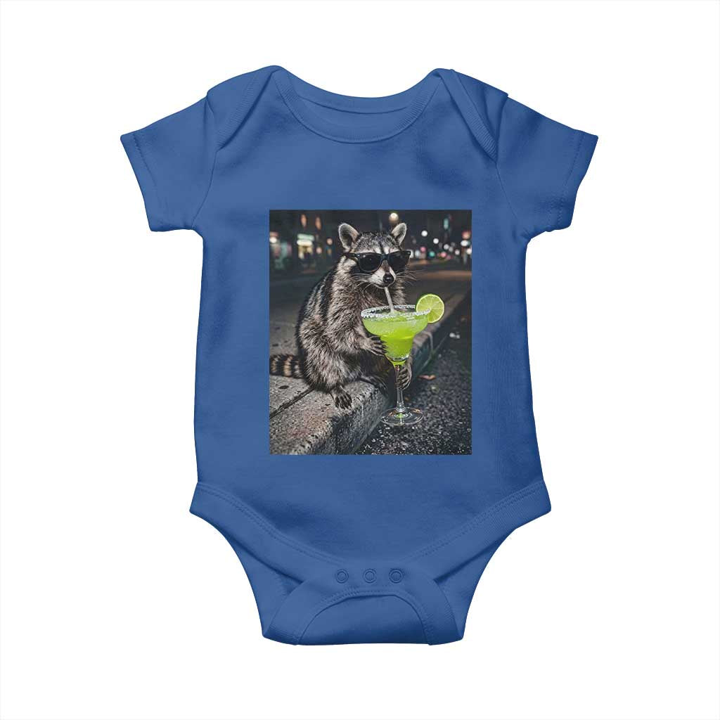 Margarita Cocktail Baby Onesie Funny Raccoon Mexican Food Meme