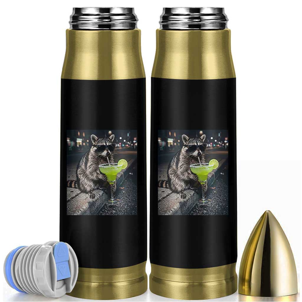 Margarita Cocktail Bullet Tumbler Funny Raccoon Mexican Food Meme