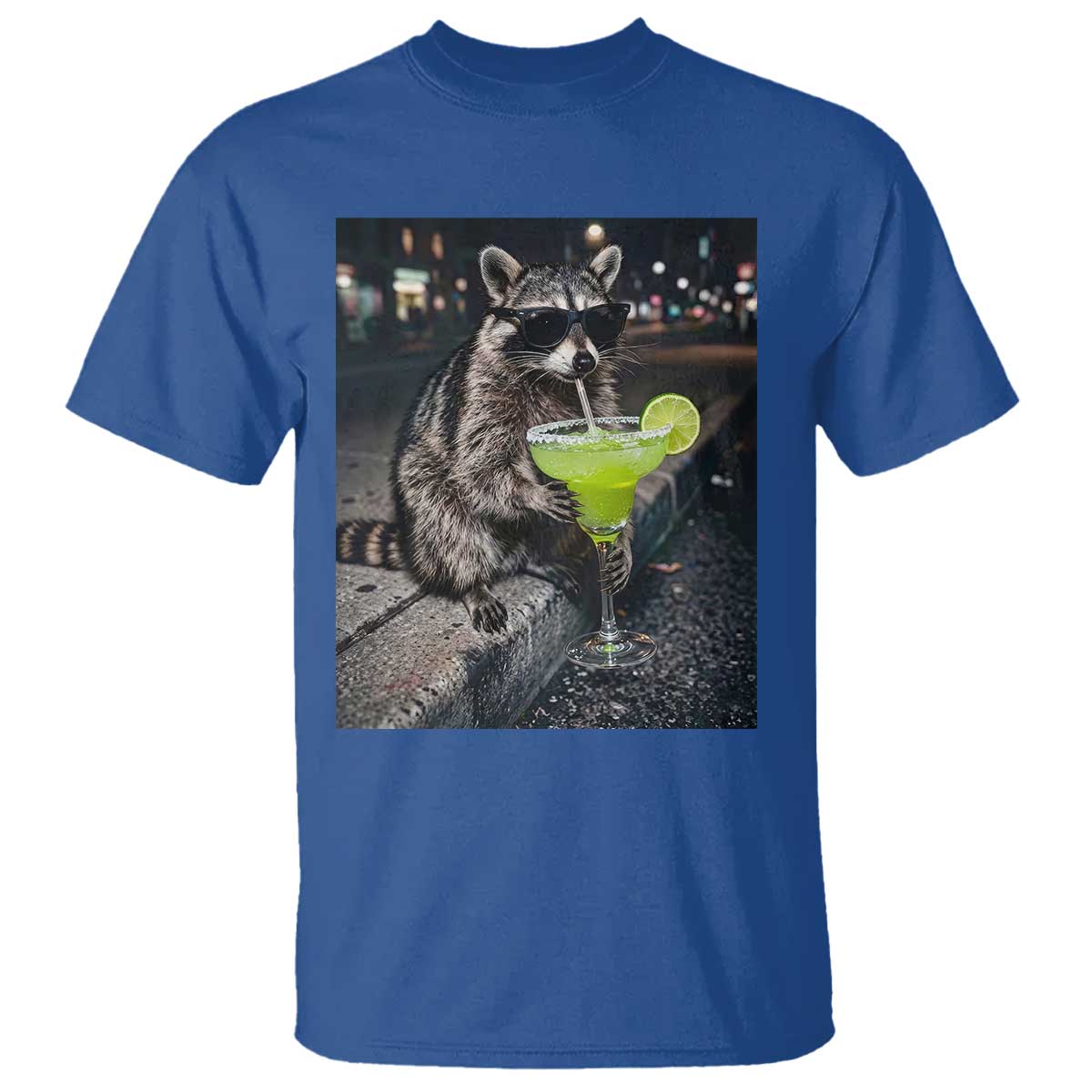 Margarita Cocktail T Shirt Funny Raccoon Mexican Food Meme
