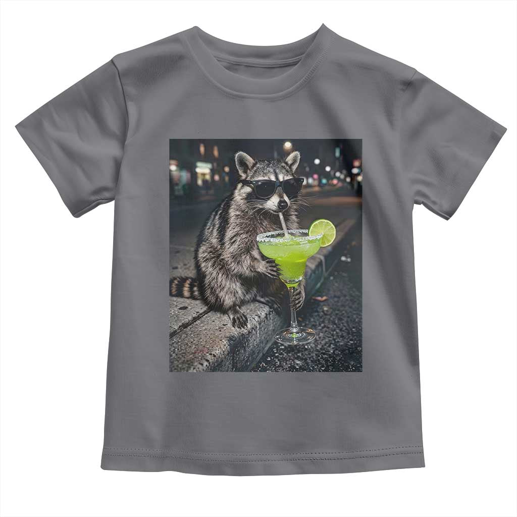 Margarita Cocktail Toddler T Shirt Funny Raccoon Mexican Food Meme