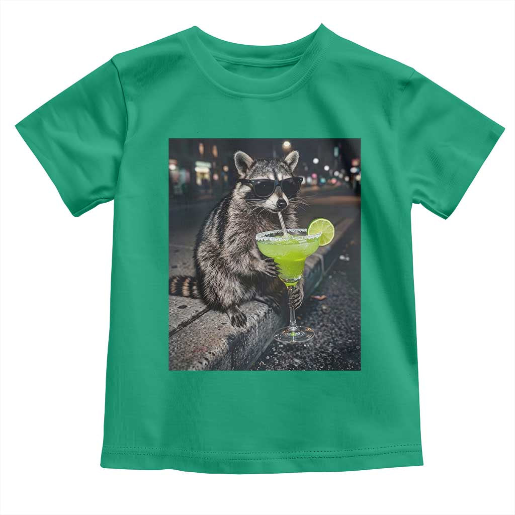 Margarita Cocktail Toddler T Shirt Funny Raccoon Mexican Food Meme