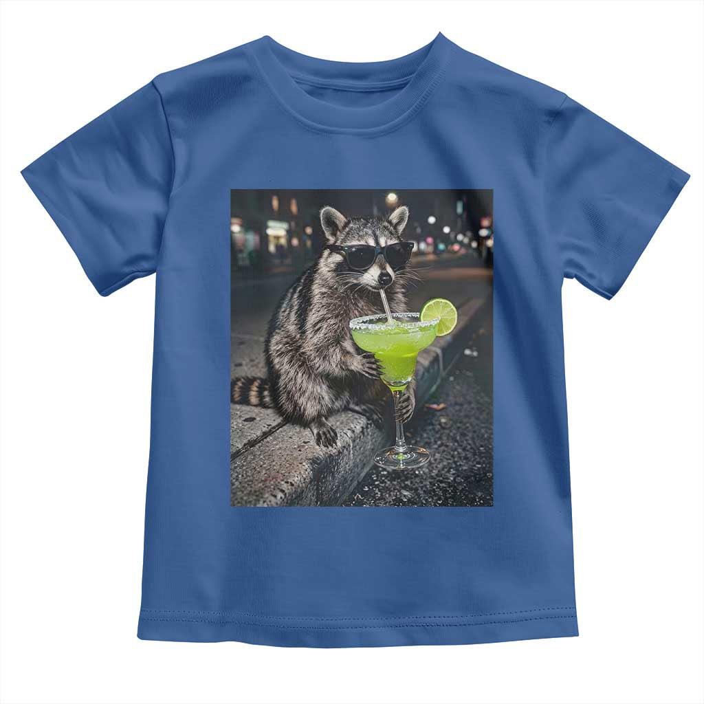 Margarita Cocktail Toddler T Shirt Funny Raccoon Mexican Food Meme