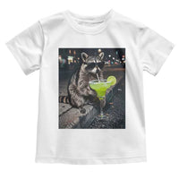 Margarita Cocktail Toddler T Shirt Funny Raccoon Mexican Food Meme
