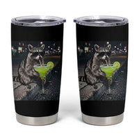Margarita Cocktail Tumbler Cup Funny Raccoon Mexican Food Meme