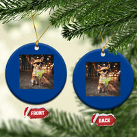Cinco de Mayo Margarita Ceramic Ornament Funny Chihuahua Drinking Cocktail Mexican Fiesta Gift
