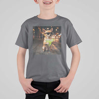 Cinco de Mayo Margarita T Shirt For Kid Funny Chihuahua Drinking Cocktail Mexican Fiesta Gift