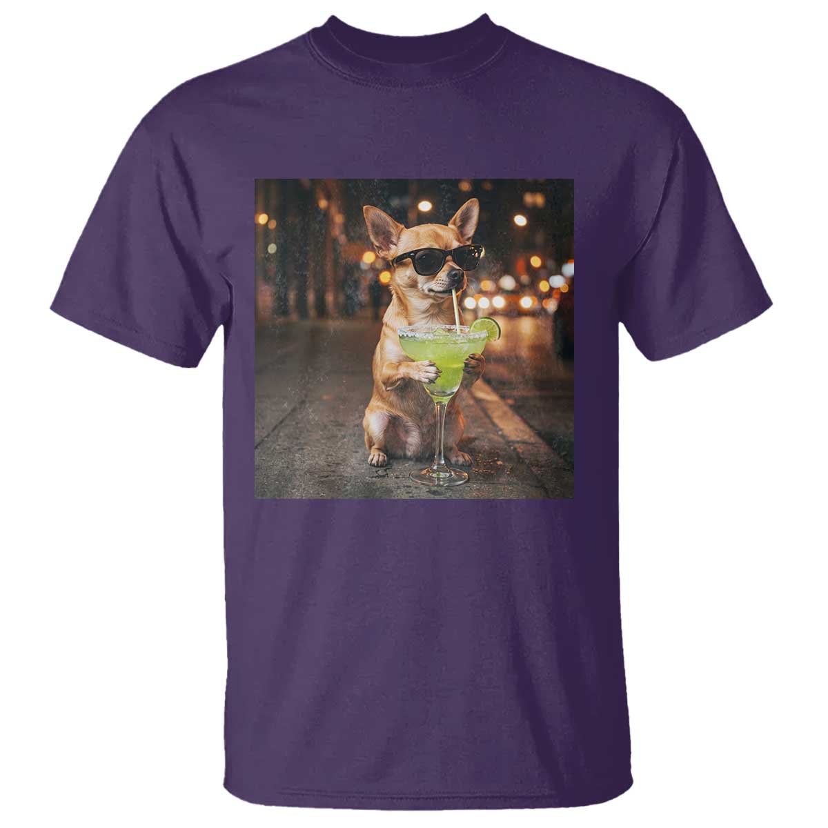 Cinco de Mayo Margarita T Shirt Funny Chihuahua Drinking Cocktail Mexican Fiesta Gift