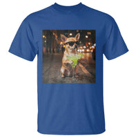 Cinco de Mayo Margarita T Shirt Funny Chihuahua Drinking Cocktail Mexican Fiesta Gift