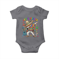 Lets Fiesta Baby Onesie Funny Dabbing Boy Cinco De Mayo Fiesta