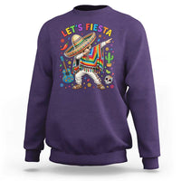 Lets Fiesta Sweatshirt Funny Dabbing Boy Cinco De Mayo Fiesta