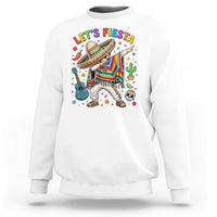 Lets Fiesta Sweatshirt Funny Dabbing Boy Cinco De Mayo Fiesta