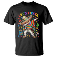 Lets Fiesta T Shirt Funny Dabbing Boy Cinco De Mayo Fiesta