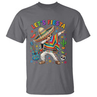 Lets Fiesta T Shirt Funny Dabbing Boy Cinco De Mayo Fiesta