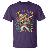 Lets Fiesta T Shirt Funny Dabbing Boy Cinco De Mayo Fiesta